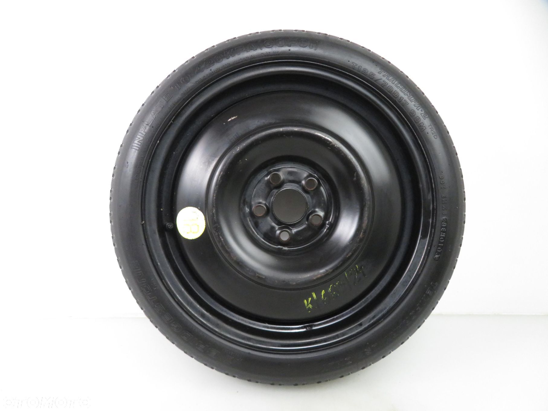 Koło dojazdowe 17'' Toyota Avensis Yaris 5x100 - 1