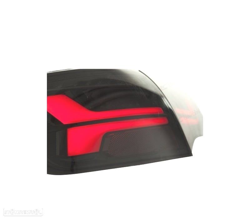 FAROLINS AUDI A6 4F AVANT 04-11 LEDS DINÂMICOS PRETO FUMADO - 2