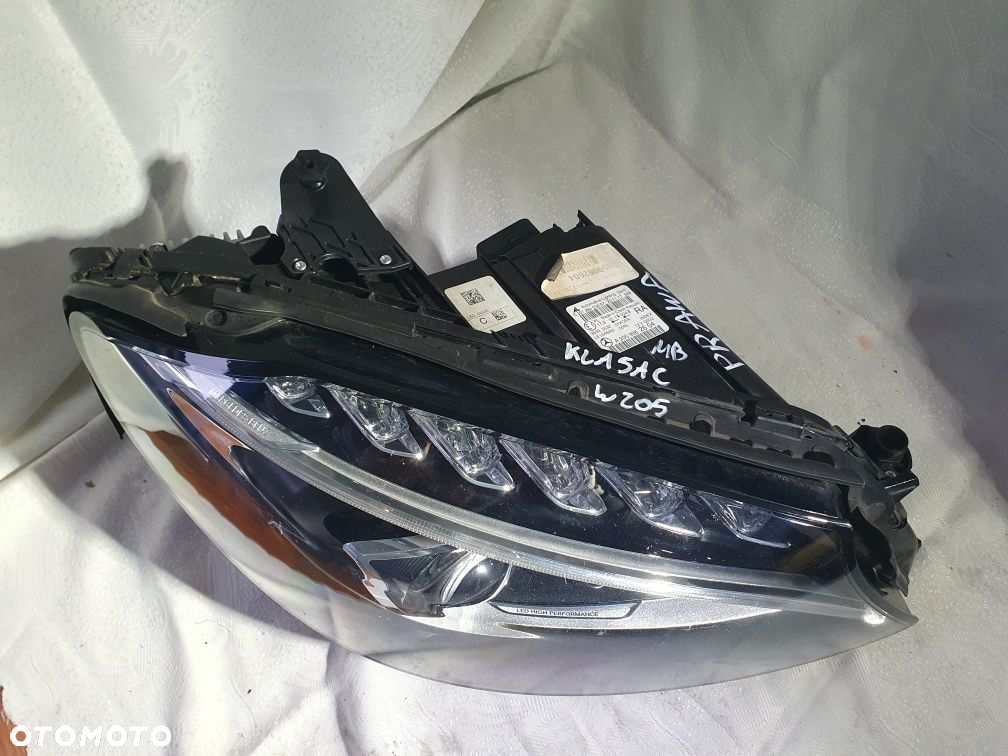 Lampa prawa Mercedes c klasa w205 FULL LED Europa - 3