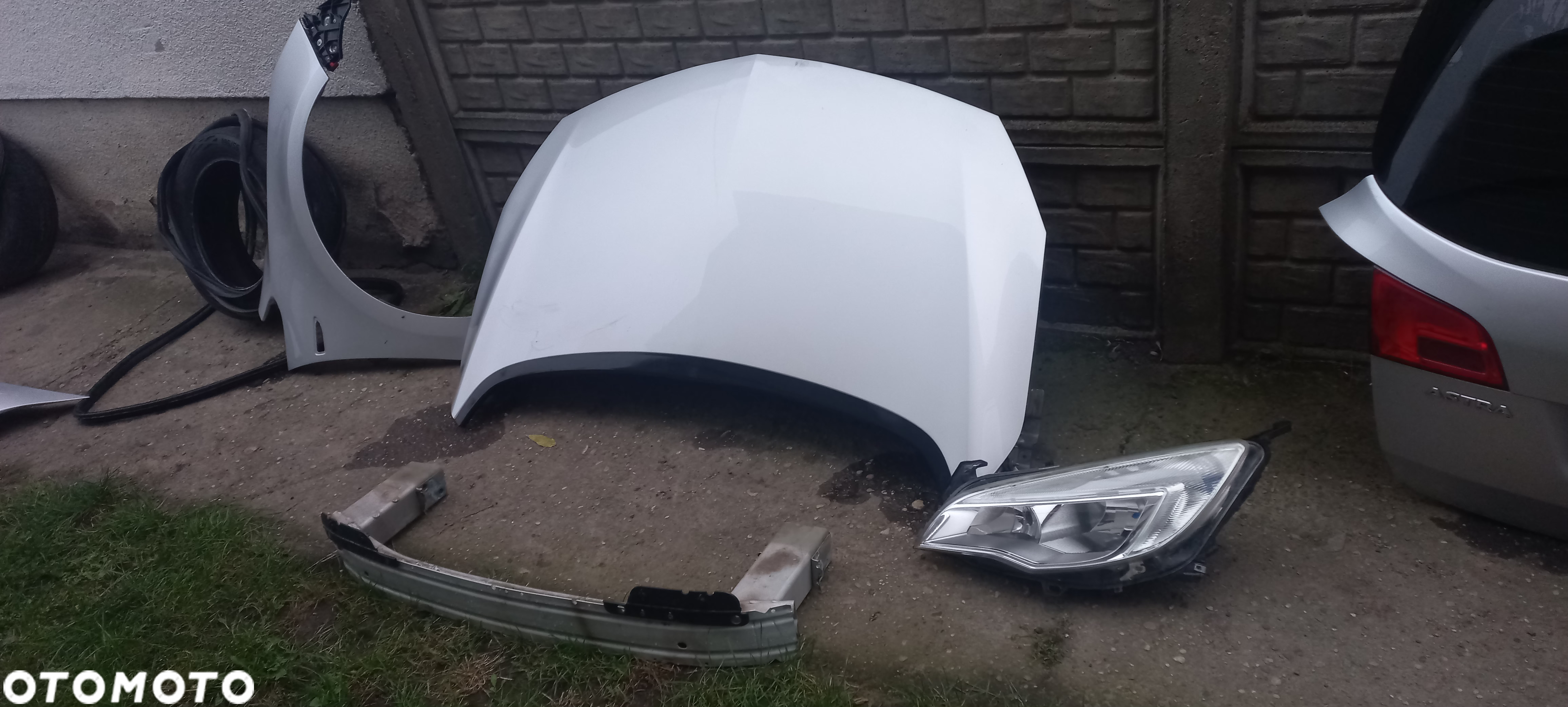 opel astra j drzwi   zderzak klapa  lampy błotnik drzwi z176 poznan - 3