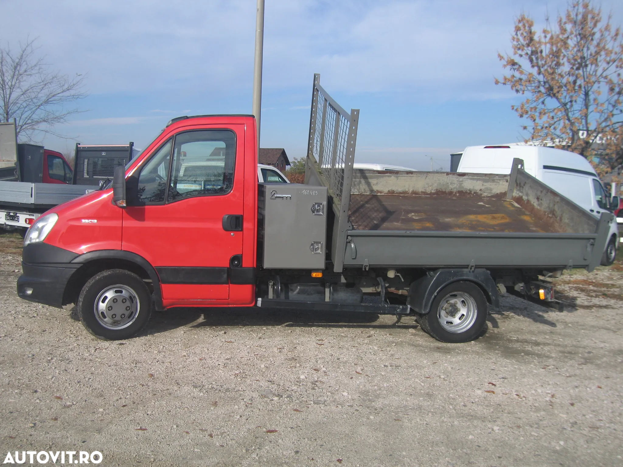 Iveco DAILY 35 C 13 , 3 LOC. BASCULABILA 3  PARTI , CLIMA . - 10