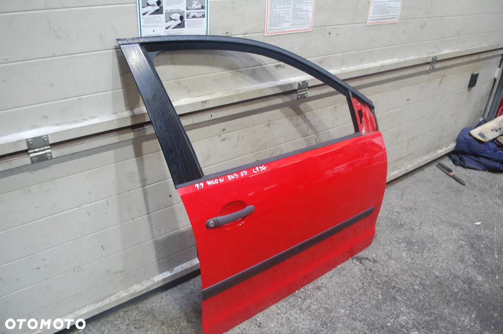 DRZWI LEWY PRZÓD PRZEDNIE LEWE VW POLO IV 9N3 5D LP3G - 2