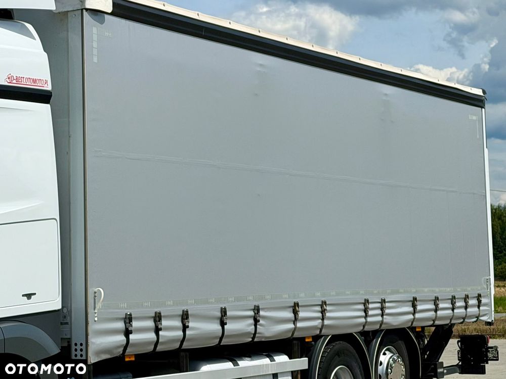 Mercedes-Benz ACTROS 2540 / FIRANKA / WINDA / 20 EUROPALET / OŚ PODNOSZONA / AUTOMAT / E6 / 2018 ROK / NISKI PRZEBIEG / SPROWADZONY - 15