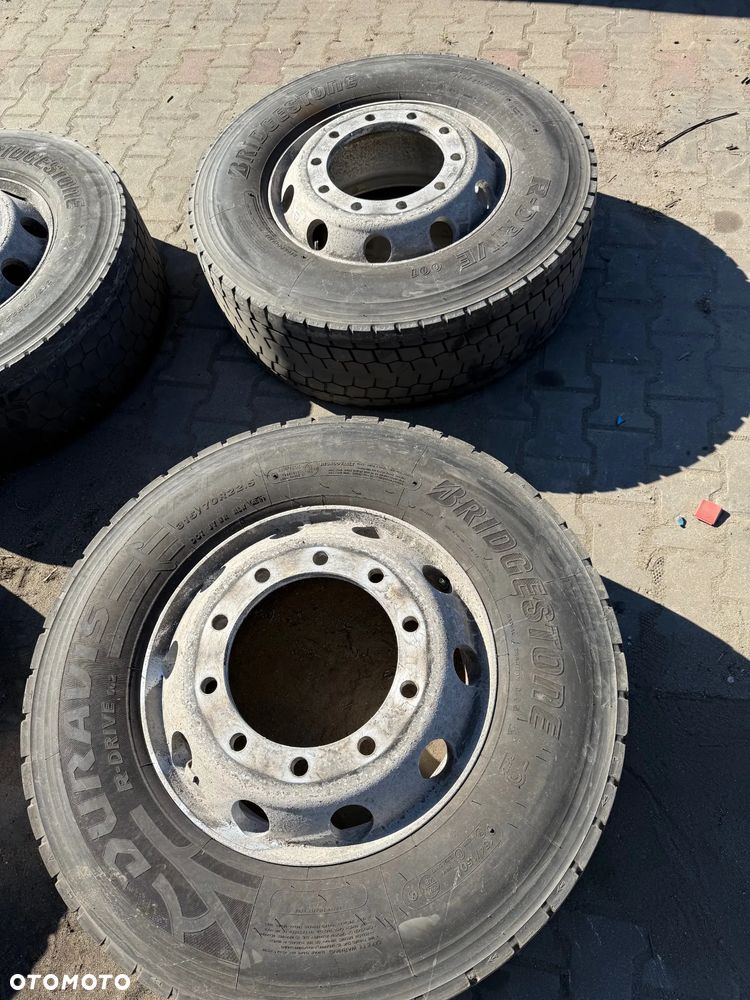 Komplet kół Aluminiowych ALCOA 315/70 r22,5 ADR 6szt Volvo Mercedes Scania Daf MAN - 2