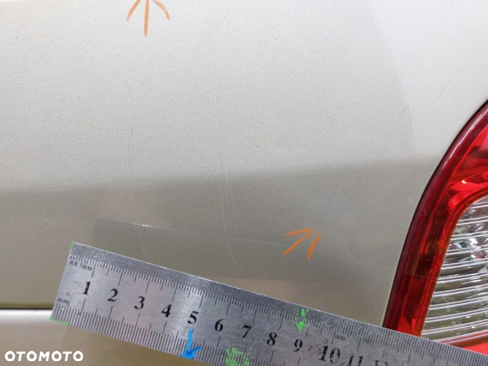 Klapa tył tylna HYUNDAI SANTA FE II 2006-2009 SATIN BEIGE ZŁOTY BEZ KOROZJI - 6