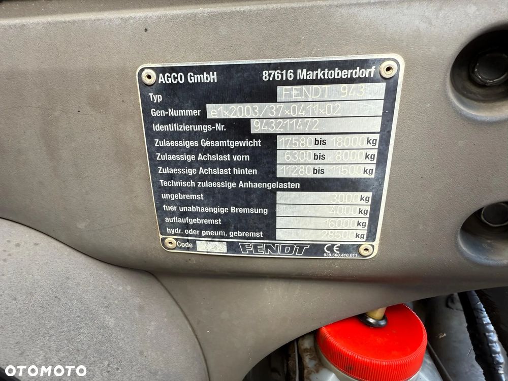 Fendt profi plus 930 SCR 933 828 JOHN DEERE - 28