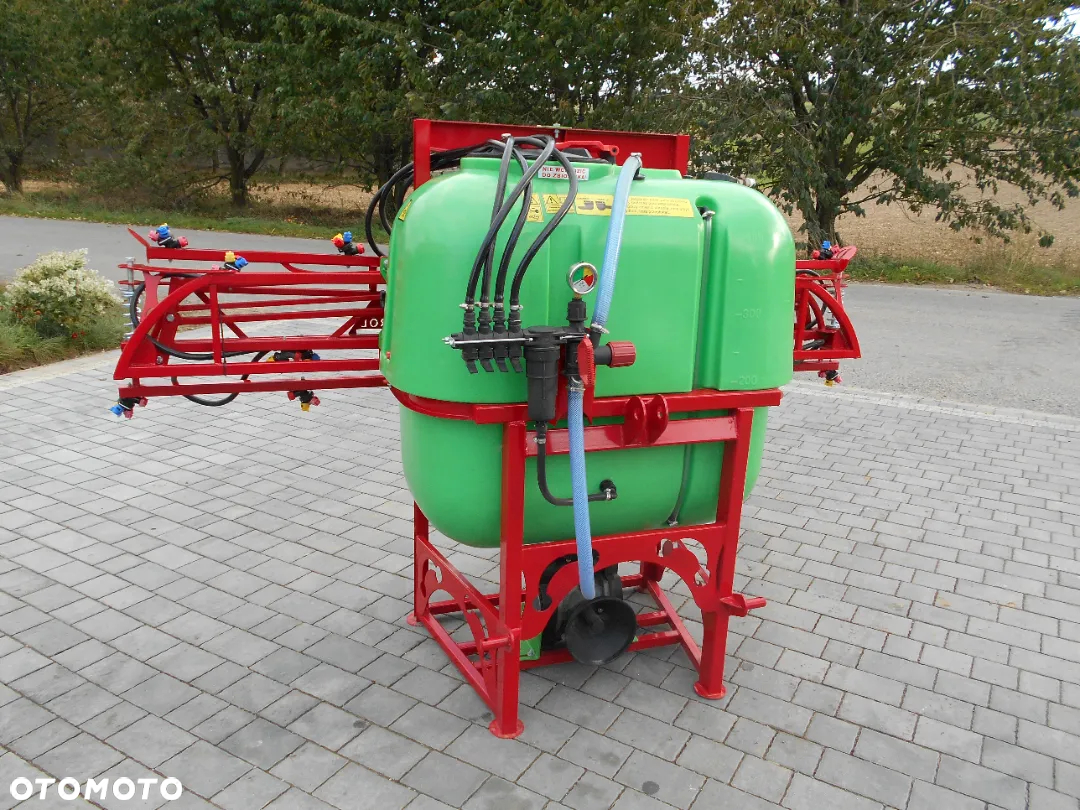 Opryskiwacz polowy 400l / lanca 12m /Potrójna oprawa rozpylacza / zawór stałociśnieniowy DEMAROL - 3