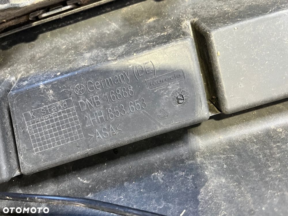 ATRAPA CHŁODNICY GRILL KRATKA ZDERZAKA VW AMAROK 2HH853653 - 4