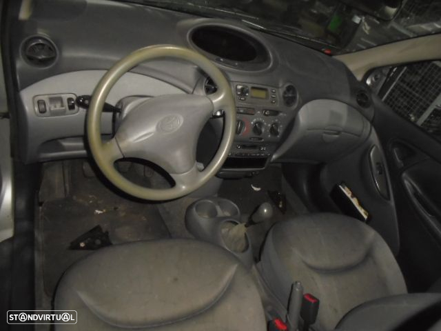 Carro MOT: 1SZFE TOYOTA YARIS 2001 1.0 68CV 3P CINZA GASOLINA - 7