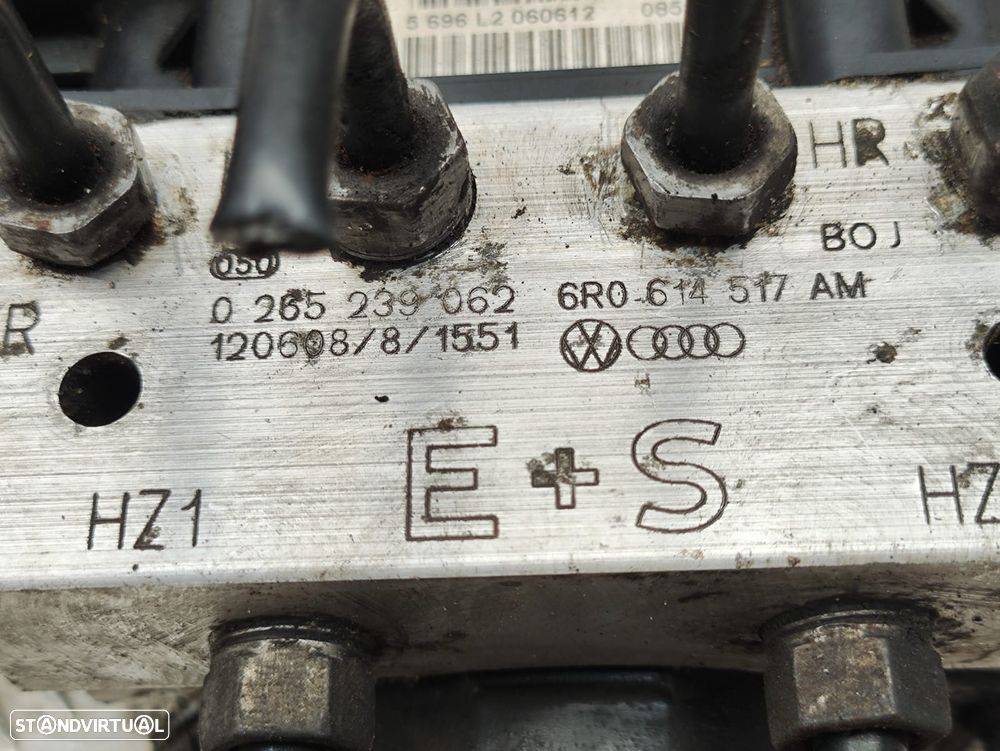 ABS Modulo Bloco Hidraulico VAG Volkswagen Audi 0265239062 6R0614517AM - 7
