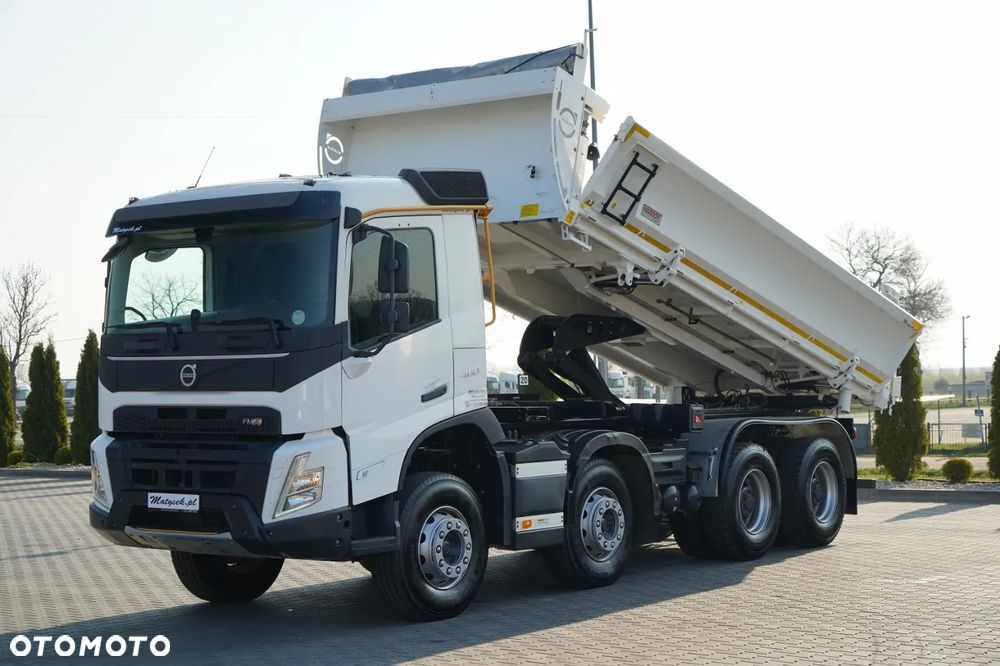 Volvo FMX 460 / 8x4 / WYWROTKA 2 STRONNA / HYDROBURTA / BORDMATIC / HARDOX / NOWE OPONY / 2021 ROK / NOWY MODEL - 2