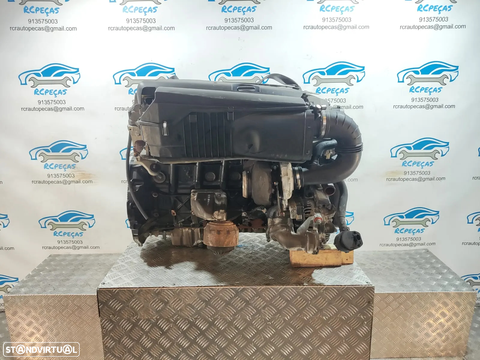 MOTOR COMPLETO 320CDI 24V 204CV 648961 MERCEDES BENZ CLASS E W211 W220 - 7
