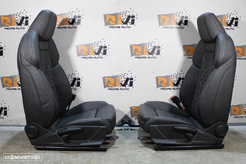 Bancos Audi S3 A3 8Y em Pele - 5