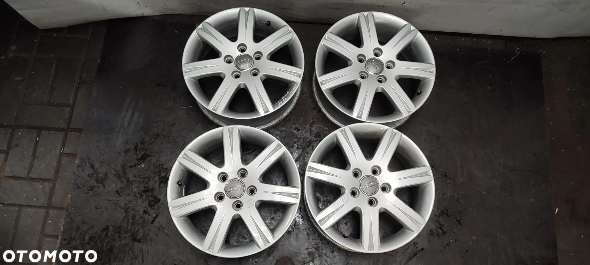 FELGI aLUMINIOWE 5x112 6Jx16 CALI ET50 BBS KOMPLET 4 SZTUKI - 1