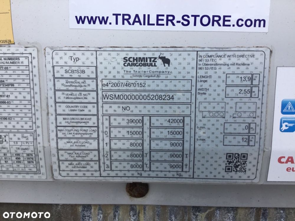 Schmitz Cargobull SKO 24/L Opony 70-80% - 14
