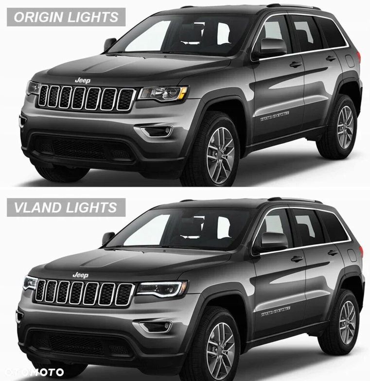 Reflektor Lampa kpl Vland Full Led Neon Tuning Jeep Grand Cherokee WK2 Lift - 4