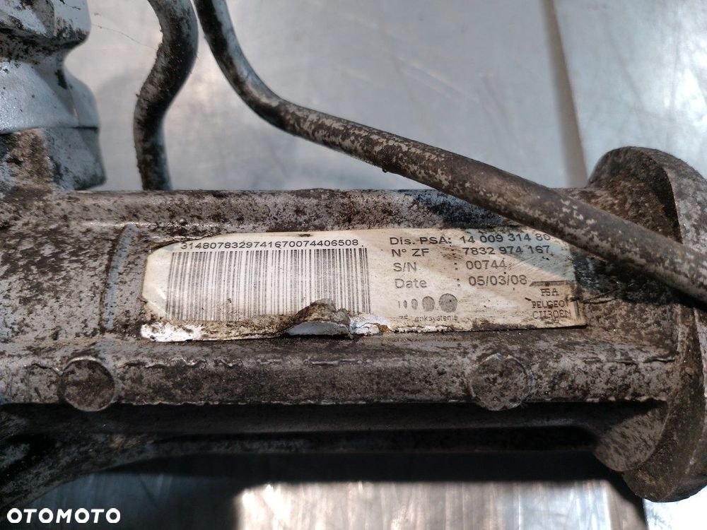 MAGLOWNICA PRZEKŁADNIA KIEROWNICY FIAT SCUDO 7832974167  1.6 HDI - 6