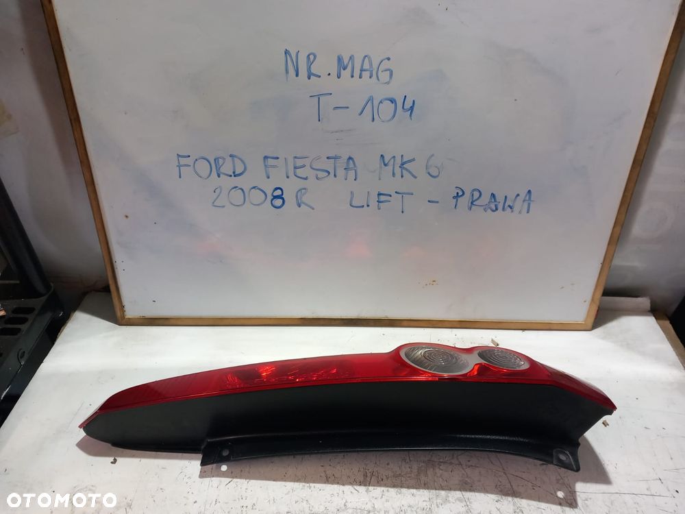 LAMPA LEWA PRAWA TYŁ TYLNA FORD FIESTA MK6 LIFT - 3