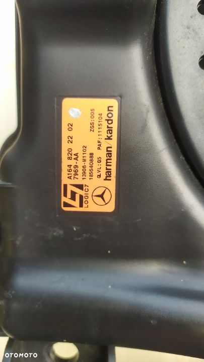 MERCEDES ML GL 164 SUBWOOFER GŁOŚNIK HARMAN KARDON  A 1648202202 - 2