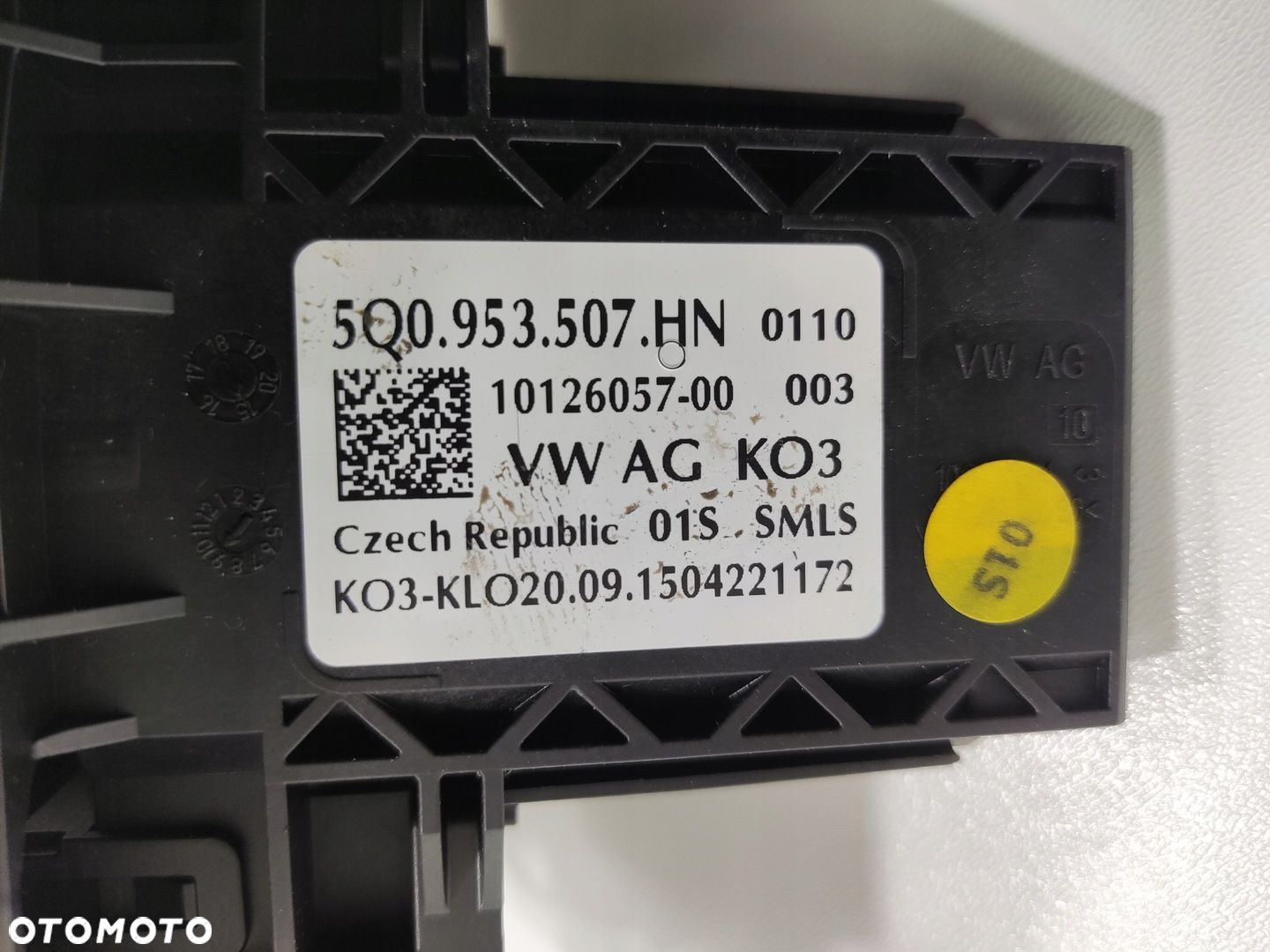PRZEŁĄCZNIK ZESPOLONY ŚWIATEŁ TAŚMA VOLKSWAGEN GOLF VII 2012-16 5Q0953507HN - 8