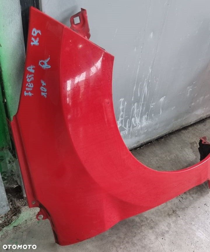 Błotnik Ford Fiesta MK7 2008-12 kolor K9 prawy OE - 1