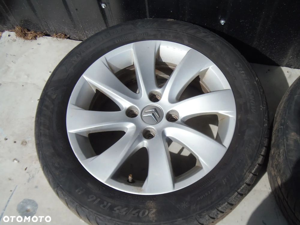 FELGI ALUFELGI ALUMINIOWE 4X108  205/55 R16 CITROEN C4 GRAND PICASSO I - 2