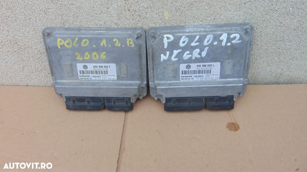 Calculator motor VW Polo(9N) an 2001-2012 1.2 benzina cod 03D906033F/03E 906033L - 3