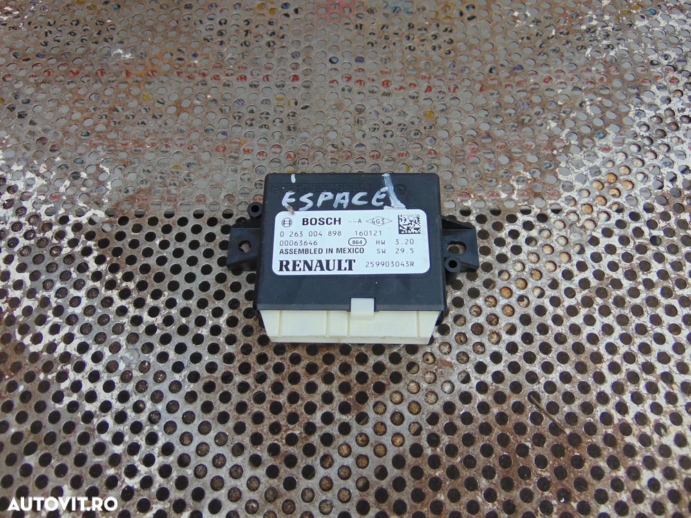 Modul PDC Renault Espace 5 Talisman cod 259903043r kadjar megane 4 - 3