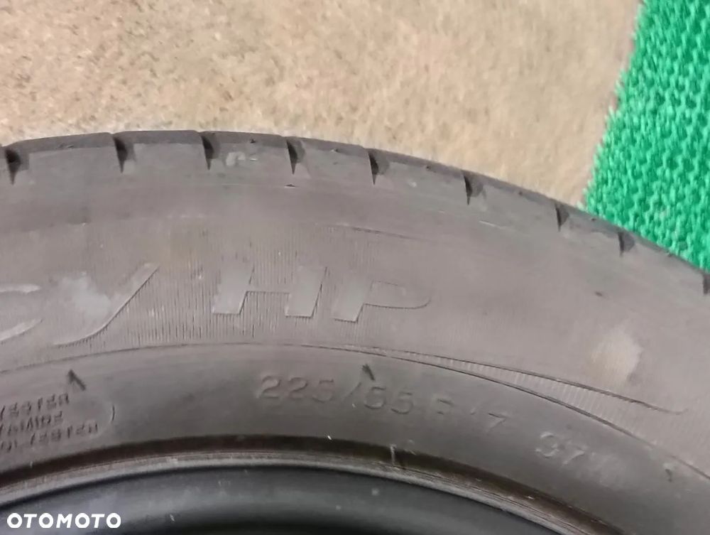 OPEL Koło Zapasowe z Opona Letnia 225/55R17 MICHELIN 13r - 4