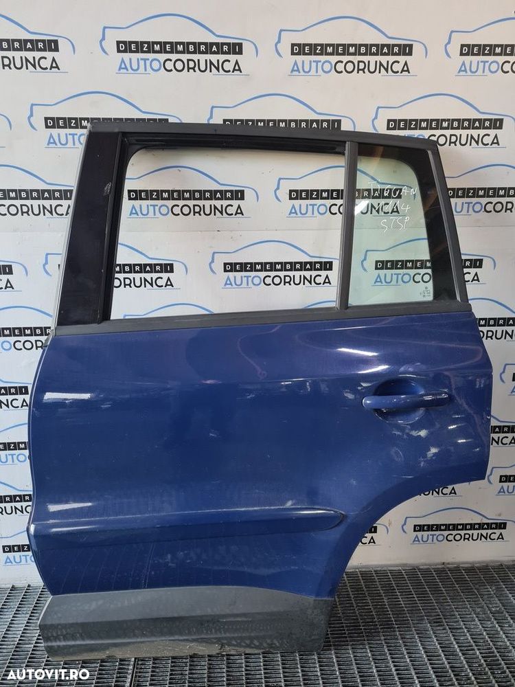 Usa Stanga Spate Volkswagen Tiguan 5N 2007 - 2011 SUV 4 Usi Albastru (1114) ZGÂRIATA - 1