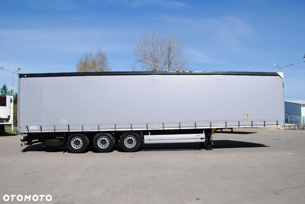 Schmitz Cargobull SCS kurtyna, podnoszona oś - 3