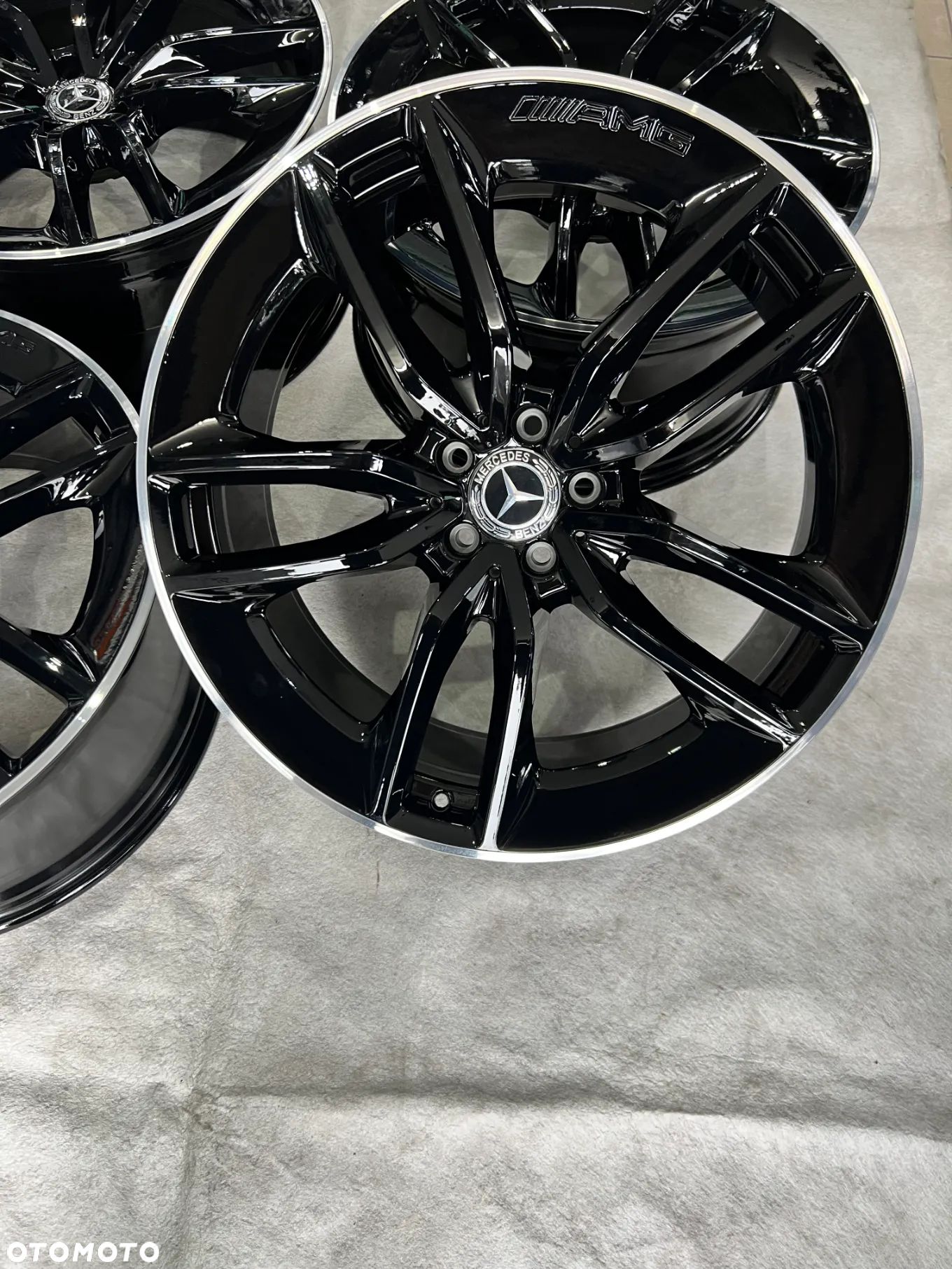 Oryginalne Felgi Mercedes GL GLE GLS w167 22'' CZARNE AMG!! - 1