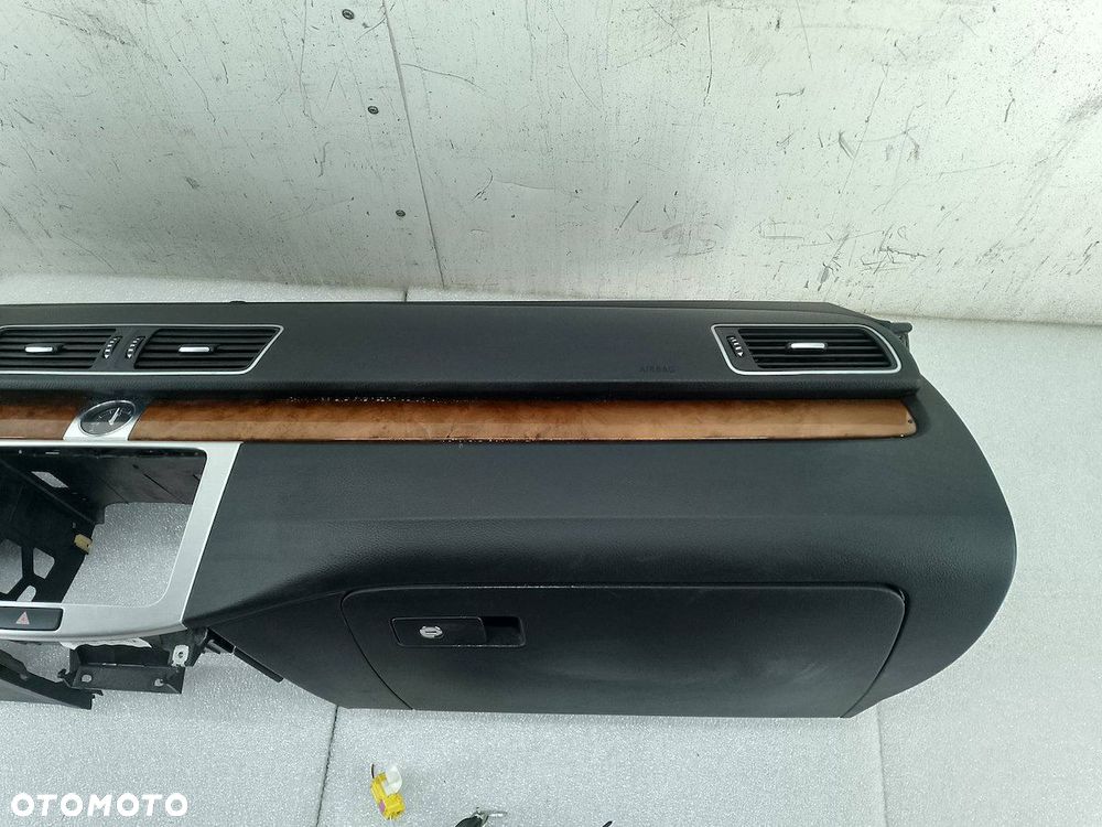DESKA ROZDZIELCZA,KONSOLA PODUSZKI SENSOR PASY VW PASSAT B7 3C1857003QT - 5