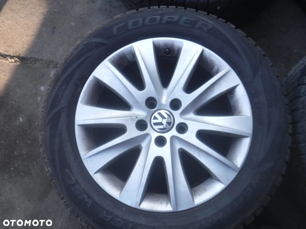VW Tiguan Audi Q3 alufelgi   opony 235/55/17 17 5X112 ET43 7J  5N0601025M zima - 4