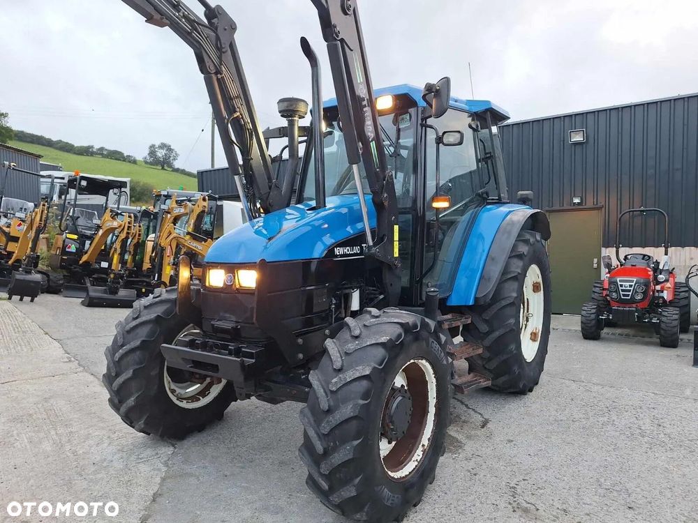 New Holland TS90, ciągnik turbo i ładowarka 2003 SLDP dobre opony poręczne - 3