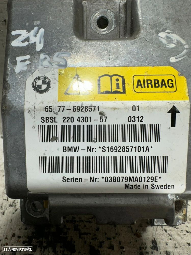 .Módulo Centralina Airbag SRS Original BMW Z4 E85 6928571 2002 - 2008 - 8