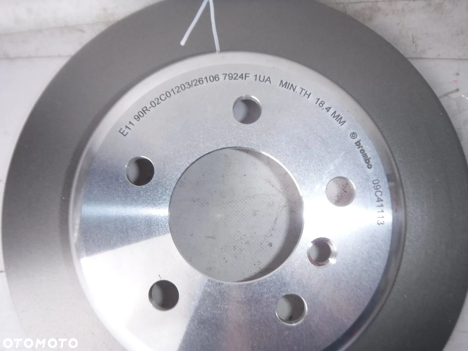 BREMBO tarcze hamulcowe tył tylne 330 mm bmw 5 f10 f11 nowe - 3