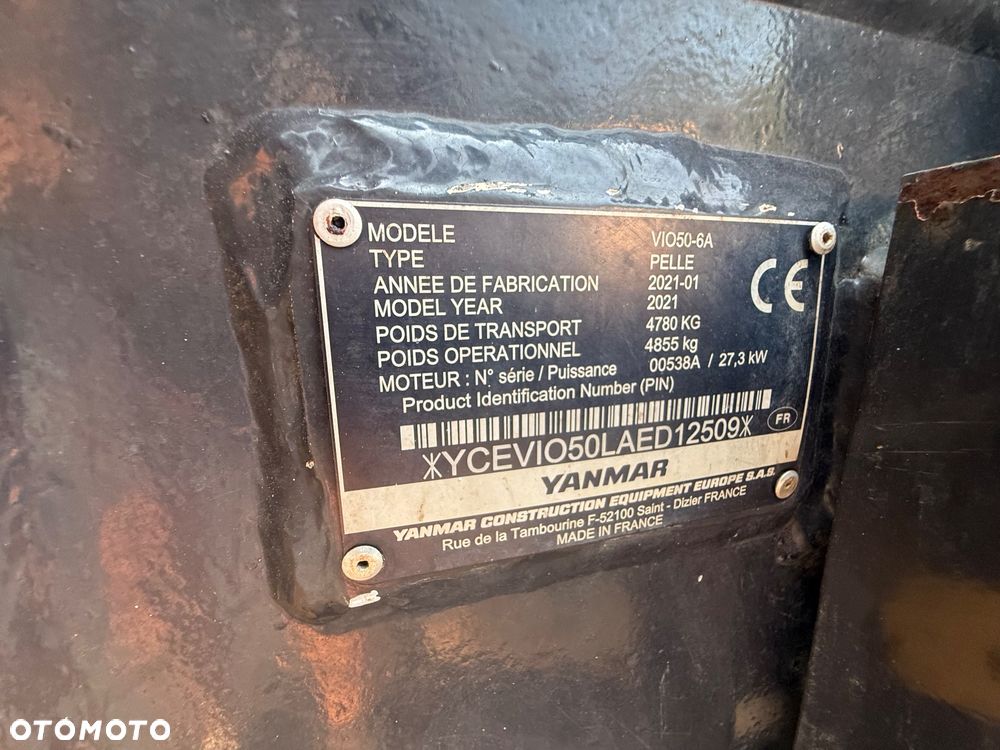 Yanmar VIO50-6A - 10