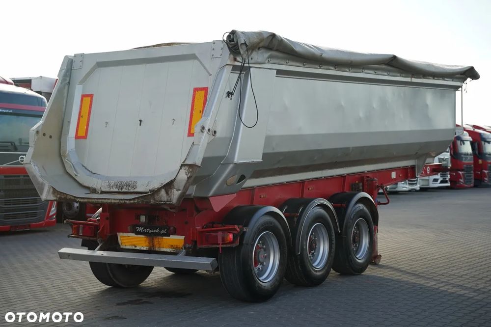 Feber Inter Cars WYWROTKA 29 M3 / ALUMINIOWA  / RYNNA / OŚ PODNOSZONA / SAF - 7