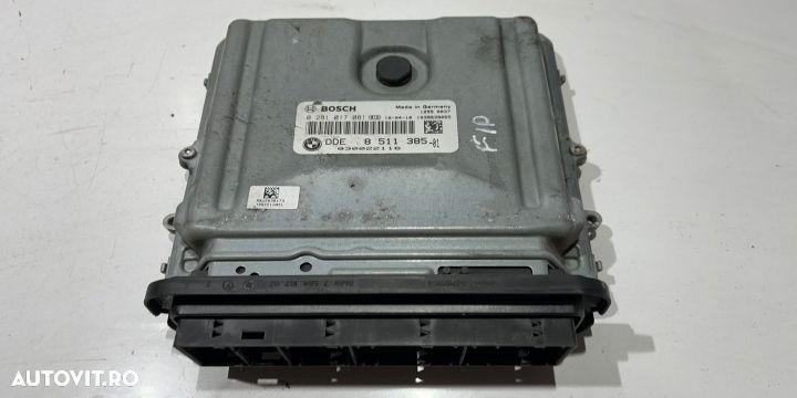 Calculator motor ECU  3.0D 8511385-01 0281017081 BMW Seria 5 F07/F10/ - 2