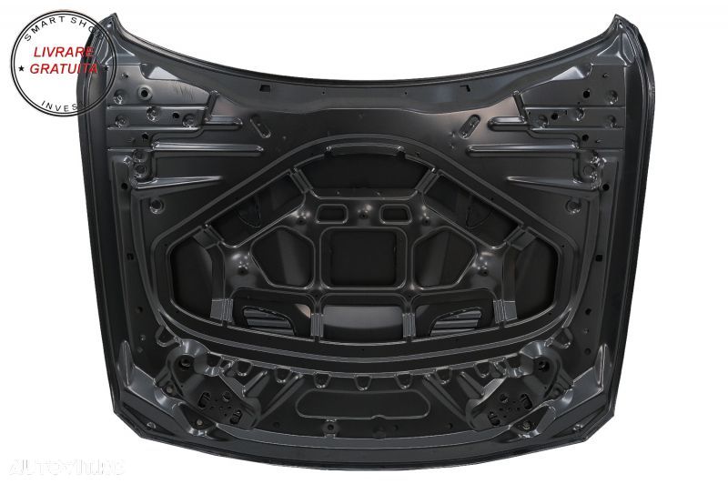 Capota cu Aripi Laterale Negru compatibila cu BMW Seria 3 F30 F31 (2011-2019) M3 G- livrare gratuita - 7