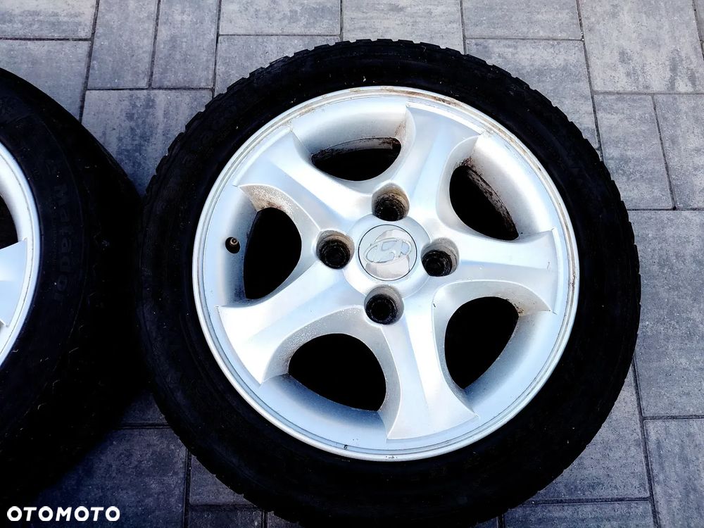 FELGI Z OPONAMI KOŁA ALUMINIOWE HYUNDAI COUPE NISSAN HONDA KIA MITSUBISHI VOLVO R15 4X114,3 67,1 mm NR42 - 5