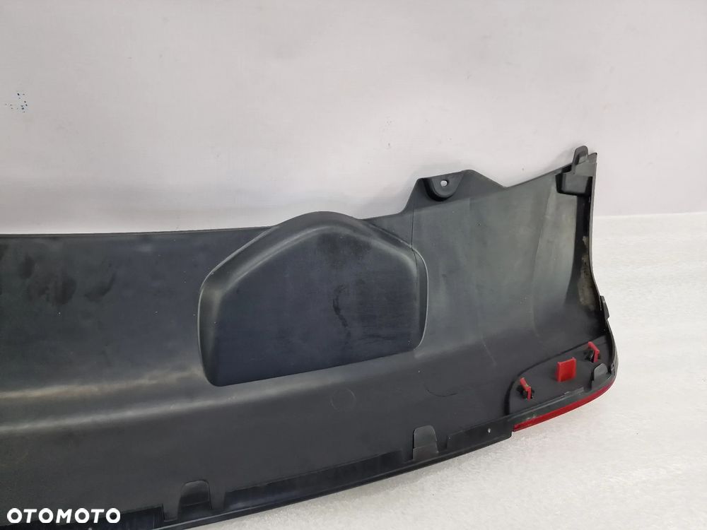 AUDI A1 8X0 10- DYFUZOR / SPOJLER ZDERZAKA TYLNEGO TYLNIEGO TYŁ + DWA ODBLASKI , NR 8X0807421 , NR AUKCJI DT113 - 9