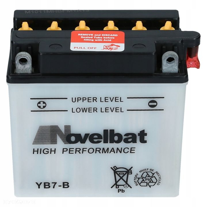 Akumulator Novelbat YB7-B 12V 8Ah 110A L - 2