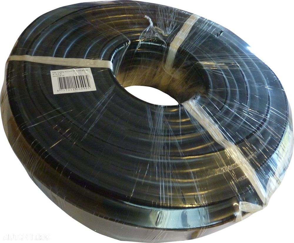 Cabluri curent baterii BestAutoVest 13 fire Negru 4x2.5mm / 9x1.5 mm cablaj auto la metru - 1