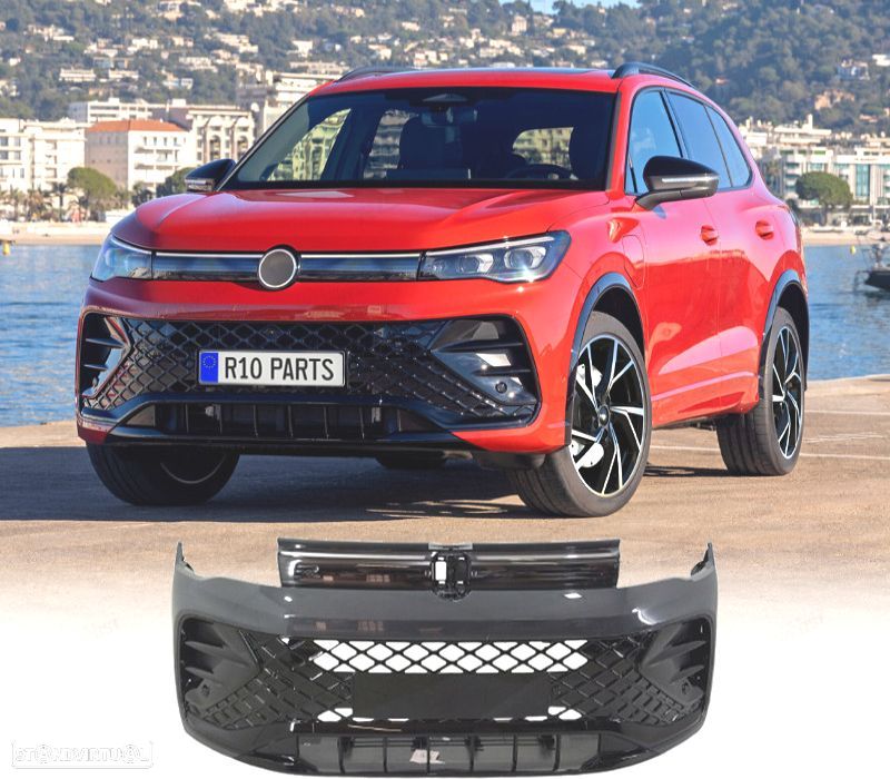 PARA-CHOQUES FRONTAL VOLKSWAGEN VW TIGUAN R-LINE 24- - 1