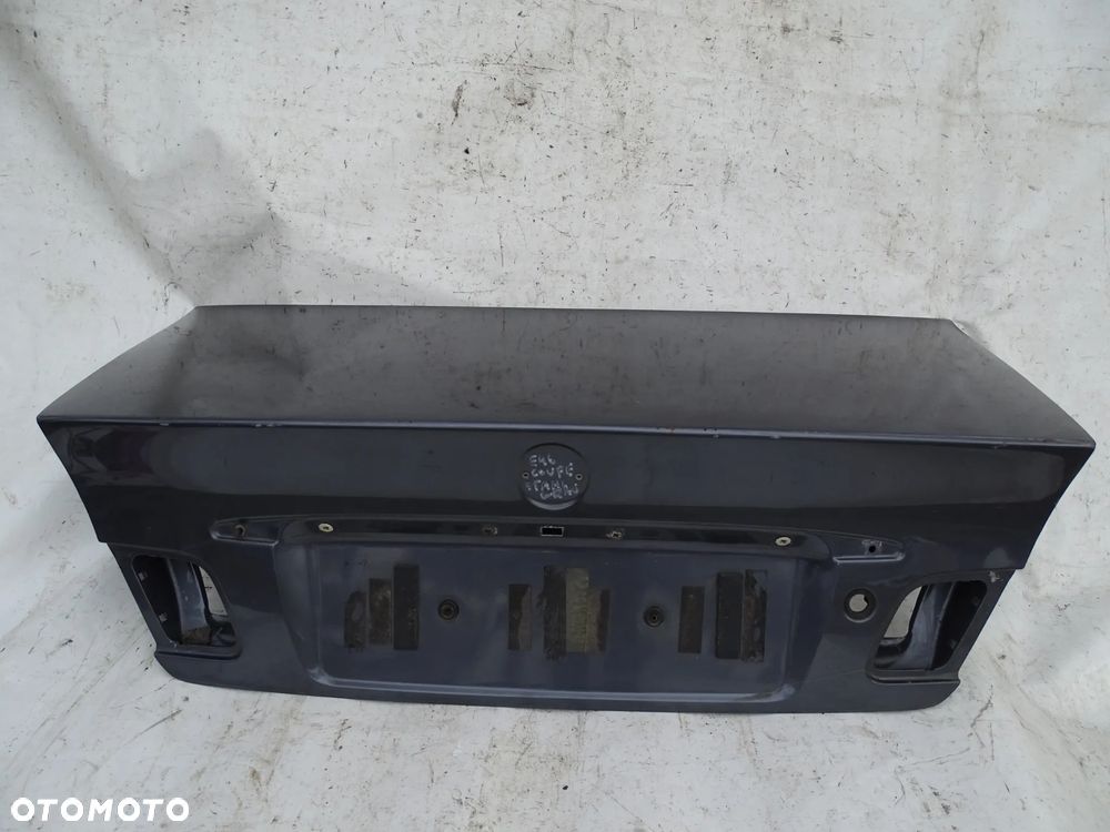 KLAPA BAGAŻNIKA BMW E46 COUPE LIFT STAHLGRAU F-VAT - 1