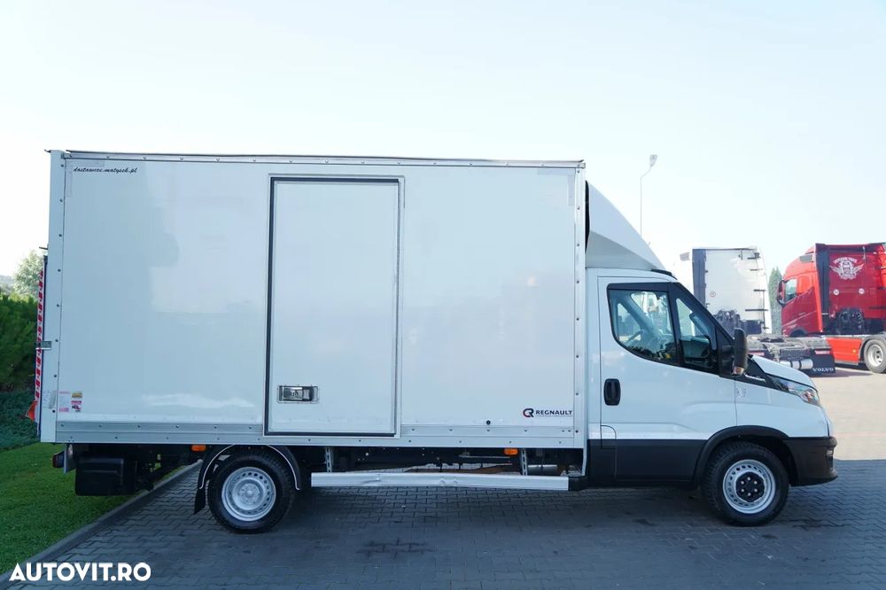 Iveco DAILY 35-160 / CONTAINER - 4,3 M / DHOLLANDIA LIFT - 750 KG / 3 LOCURI / DOUĂ / IMPORTAT / - 9