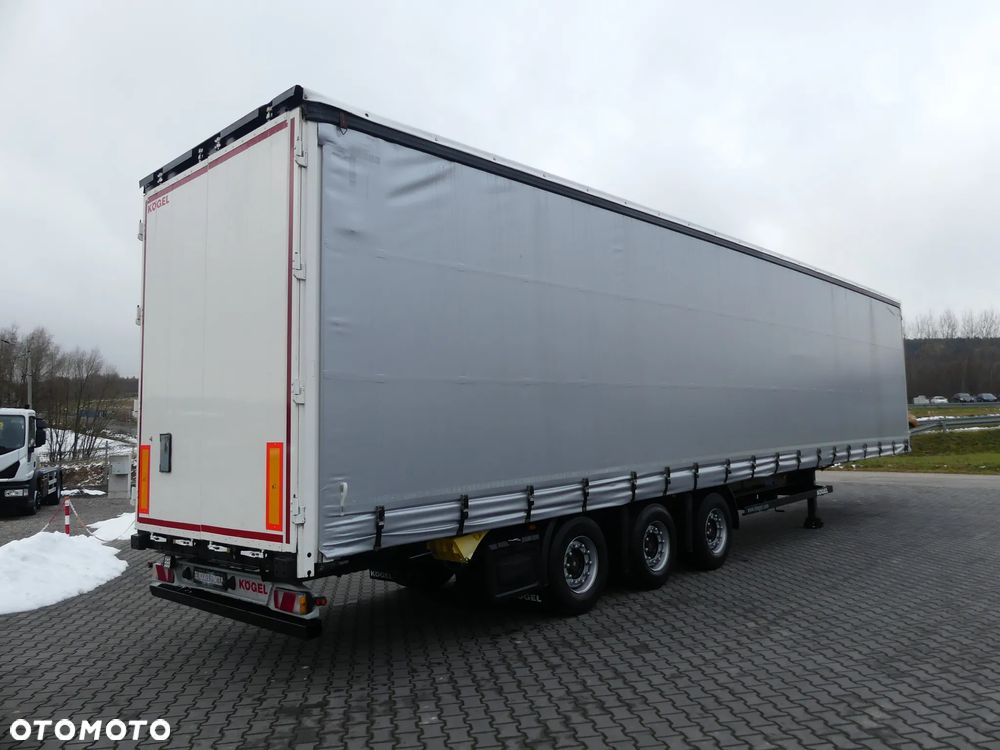 Kögel FIRANKA / MEGA / DACH PODNOSZONY / OŚ PODNOSZONA / - 11