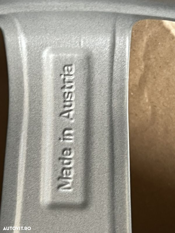 vând jante originale Audi pe 20” noi bicolore - 4
